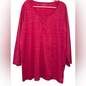 Woman Within Long Sleeve Tunic Tee 22/24
